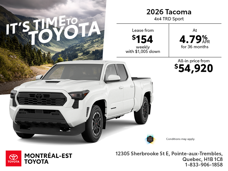2026 Toyota Tacoma