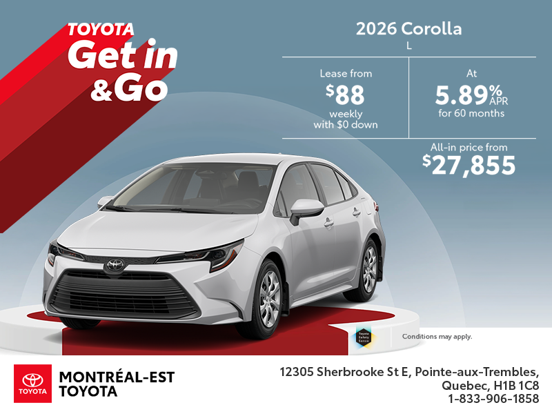 2026 Toyota Corolla