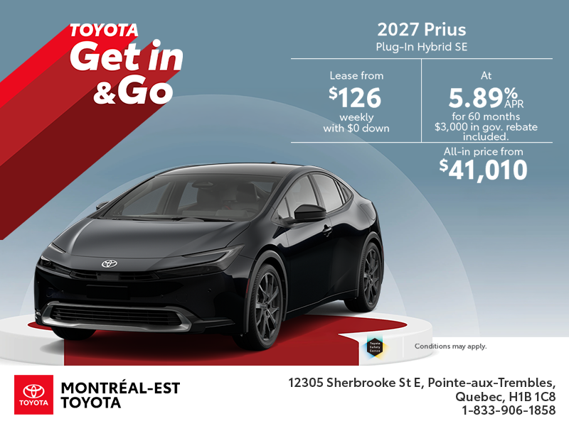 2027 Toyota Prius Plug-In Hybrid