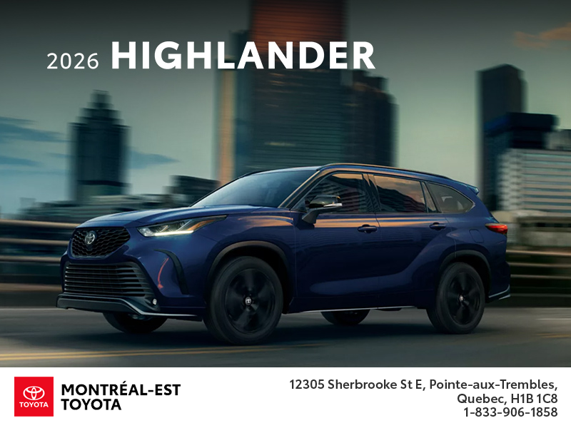 2026 Toyota Highlander