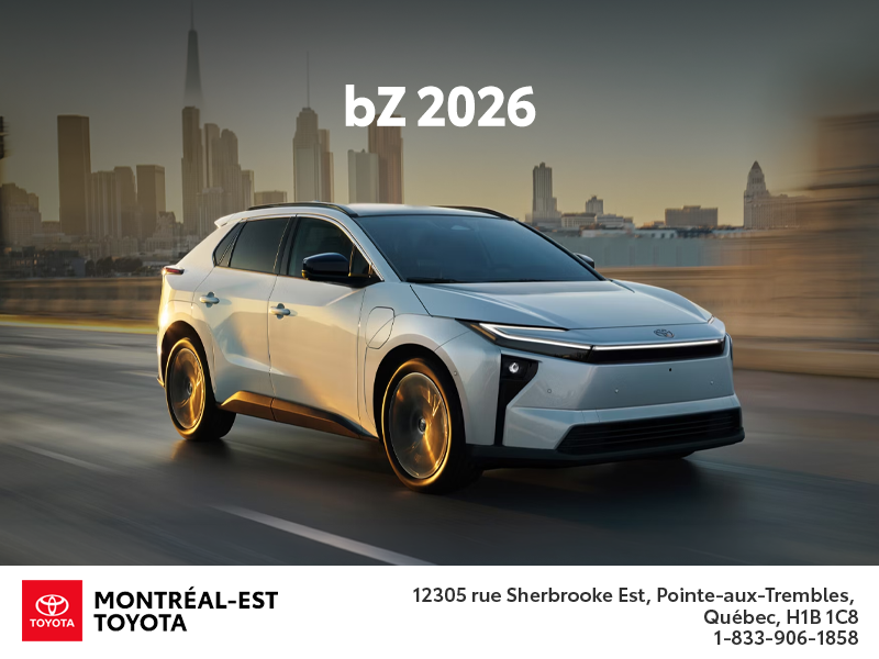 Toyota bZ 2026