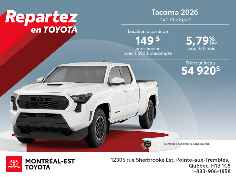Toyota Tacoma 2026