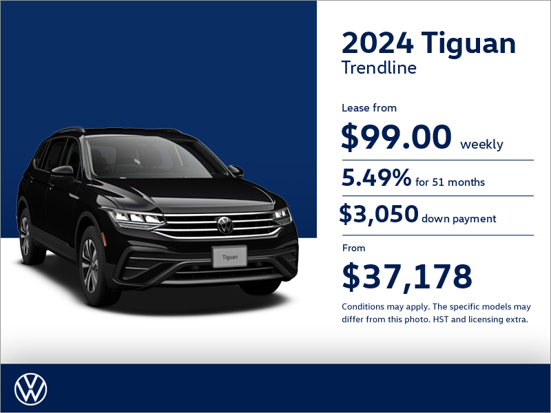 Get the 2025 Tiguan New Sudbury VW