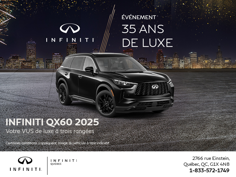 L'événement mensuel INFINITI