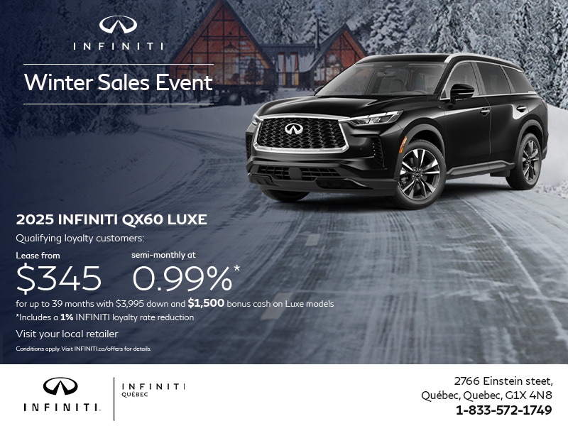 The INFINITI Monthly Event