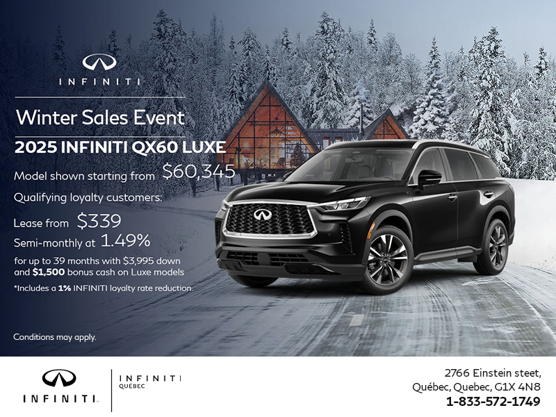 The INFINITI Monthly Event