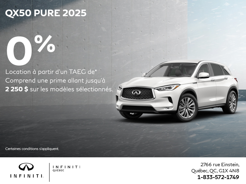 L'événement mensuel INFINITI