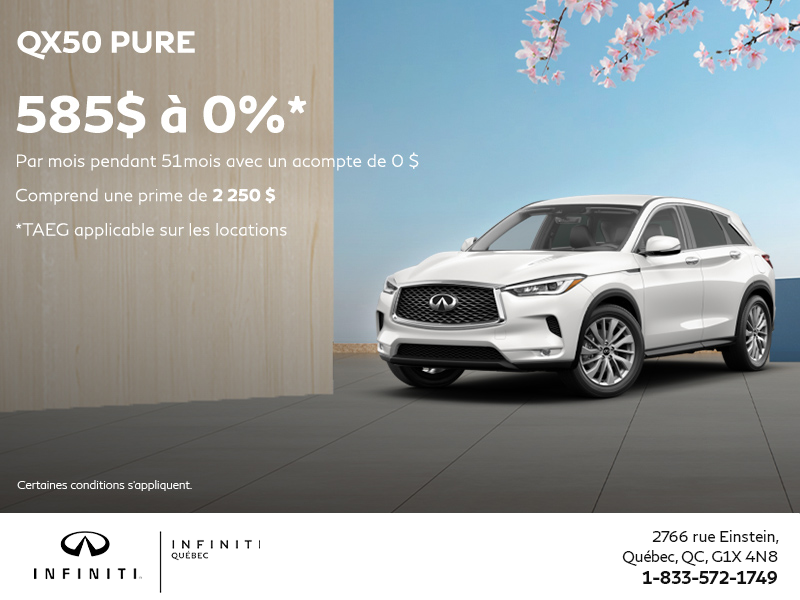 L'événement mensuel INFINITI