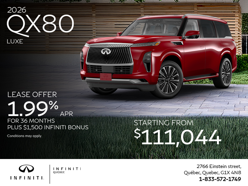 2026 INFINITI QX80