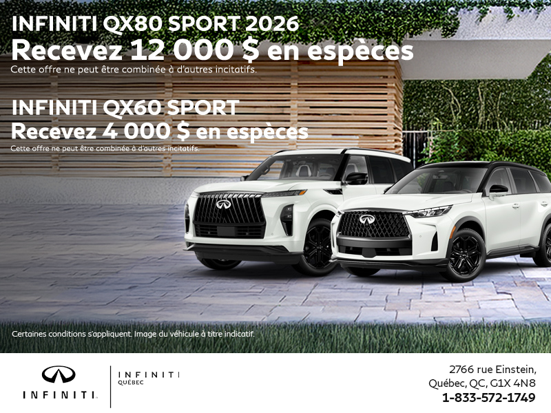 L'événement mensuel INFINITI