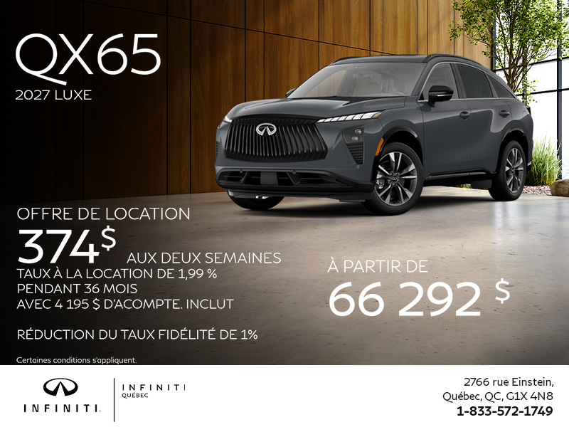 INFINITI QX65 2027