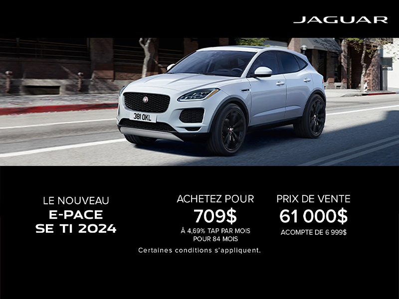 Le Jaguar E-PACE 2024