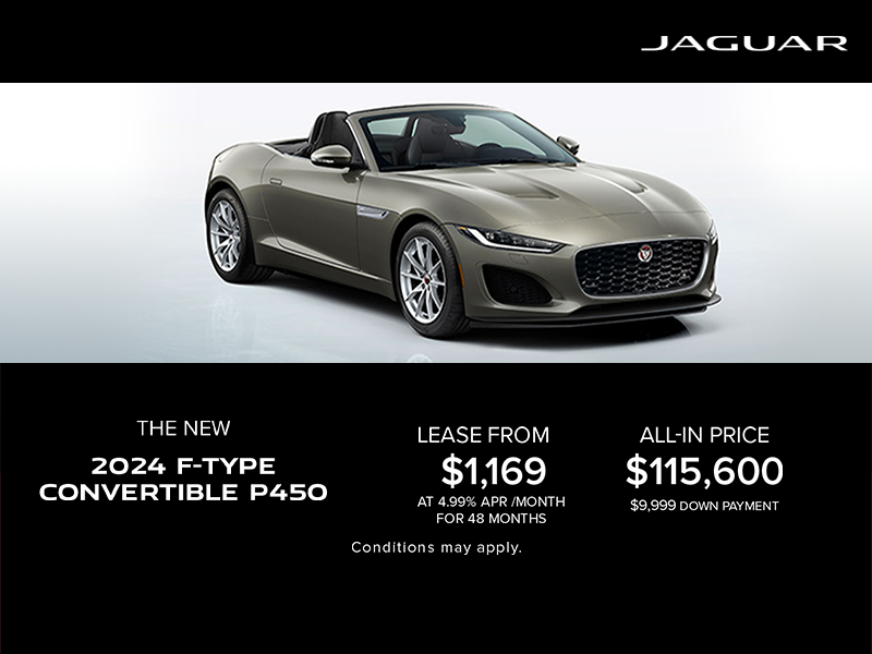 The 2024 Jaguar F-TYPE Convertible