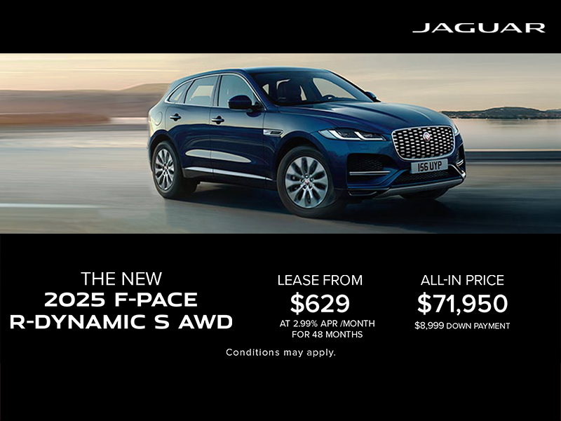The 2025 Jaguar F-PACE