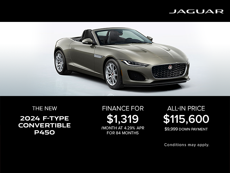 The 2024 Jaguar F-TYPE Convertible 