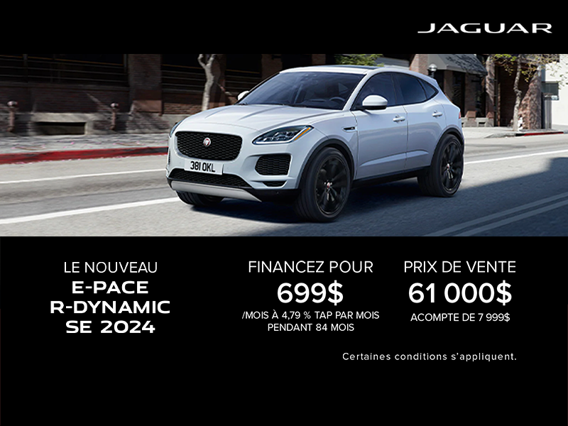 Le Jaguar E-PACE 2024