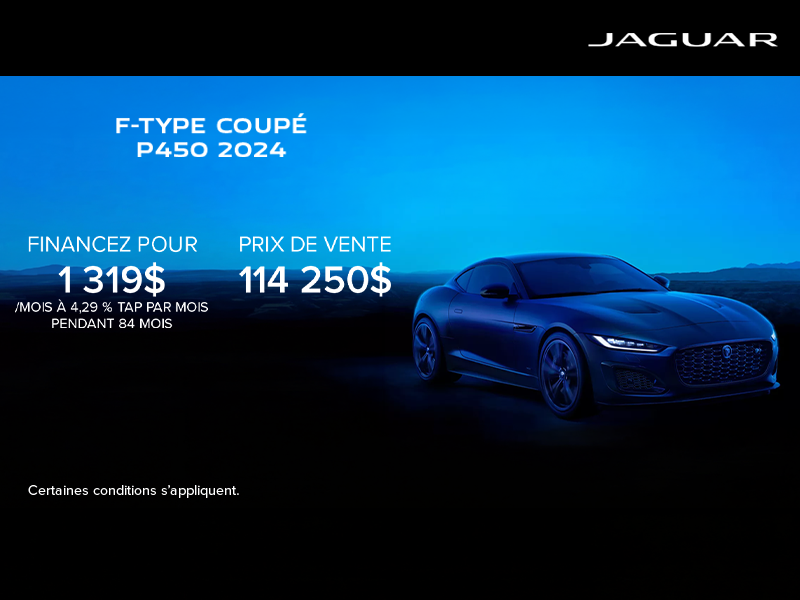 Le Jaguar F-TYPE Coupé 2024