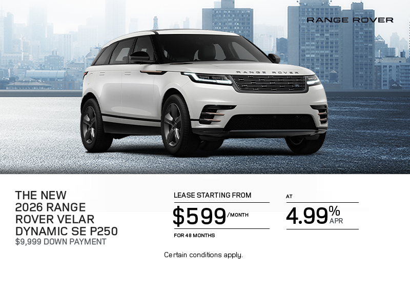 The 2026 Range Rover Velar