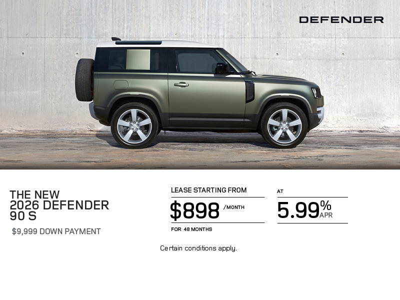 The 2026 Land Rover Defender 90 S