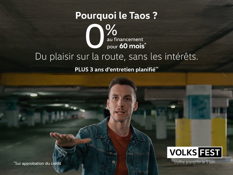 Procurez-vous le Volkswagen Taos 2026