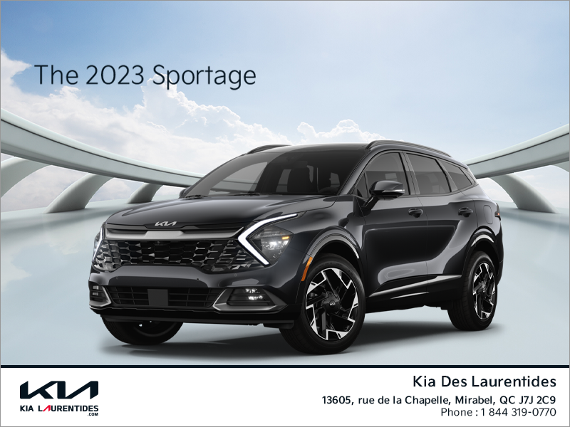 Get the 2023 Kia Sportage!