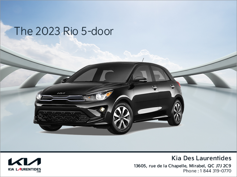 Get the 2023 Kia Rio!