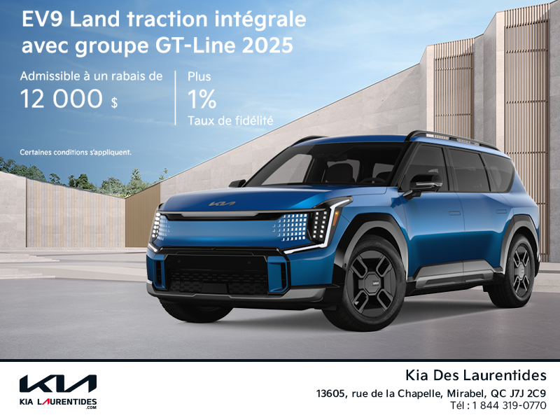 La Kia EV9 2025!