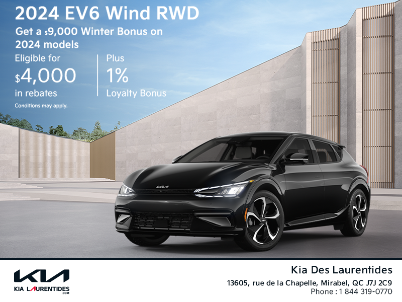 Get the 2024 Kia EV6!