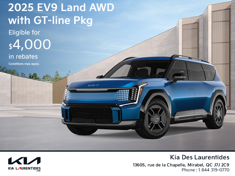 Get the 2025 Kia EV9!