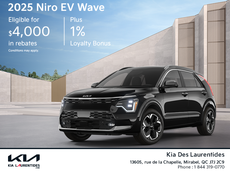 Get the 2025 Kia Niro!