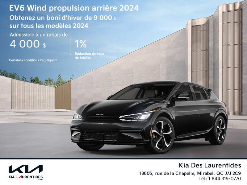 La Kia EV6 2024!