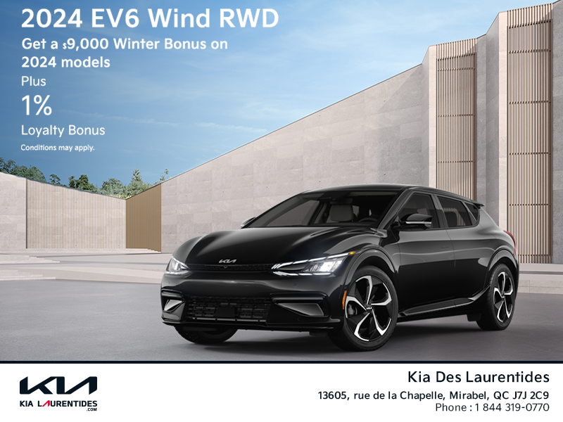 Get the 2024 Kia EV6!