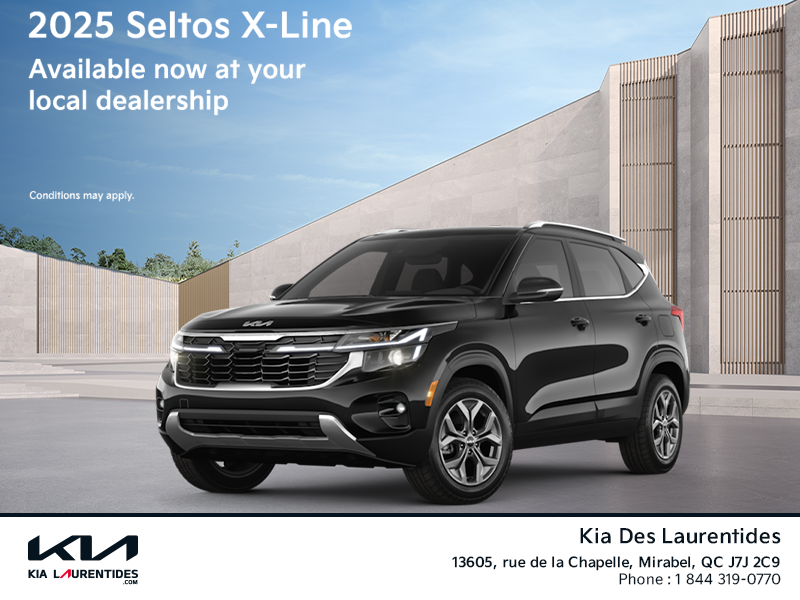 Get the 2025 Kia Seltos!