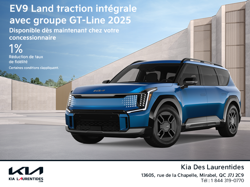 La Kia EV9 2025!