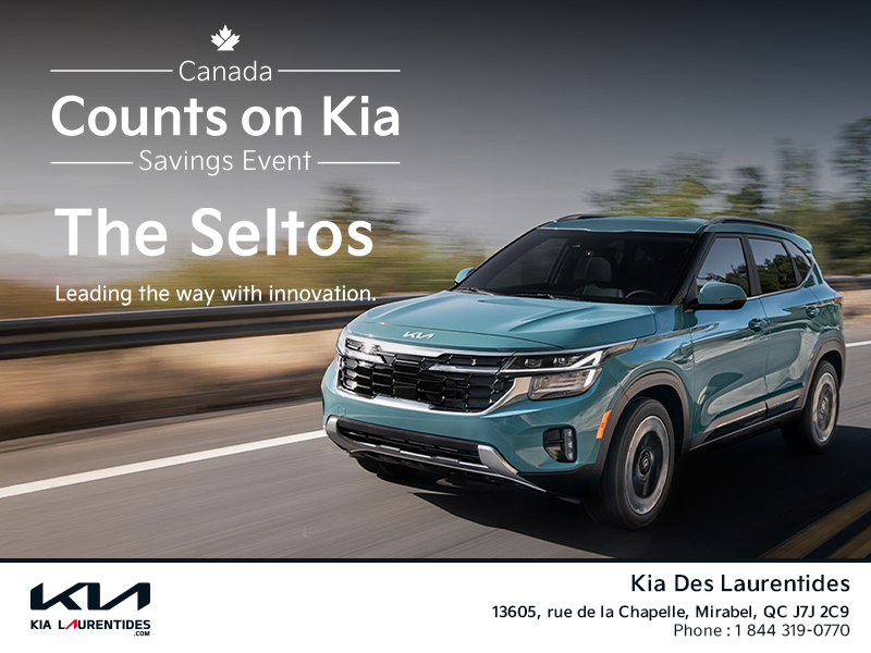 Get the 2025 Kia Seltos!
