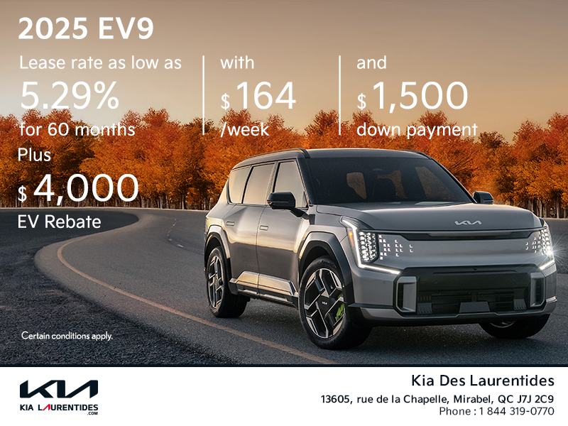 Get the 2026 Kia EV9!