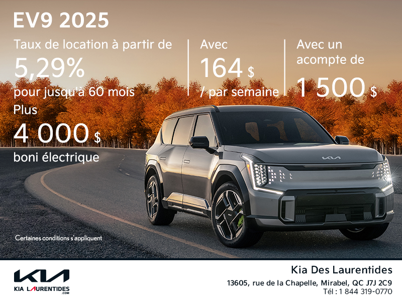 La Kia EV9 2026!