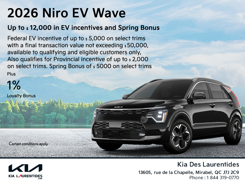 Kia 2026 Niro EV Wave 