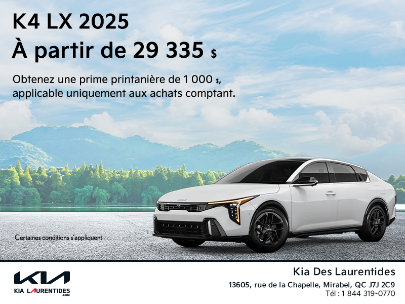 Kia K4 LX 2025
