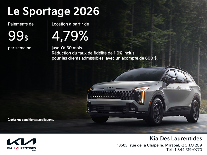 Kia Sportage 2026