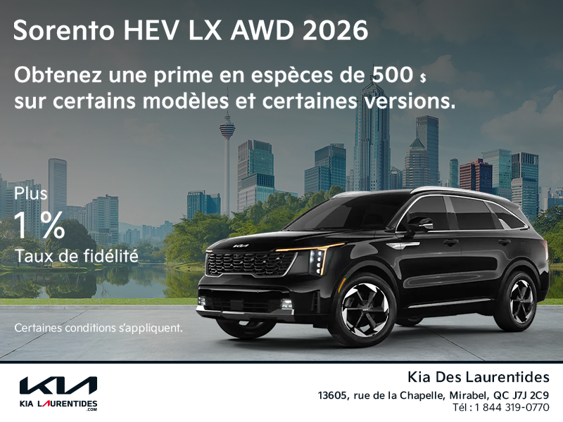 Kia Sorento HEV 2026