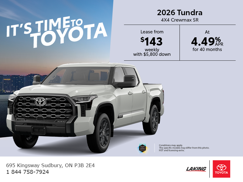 2026 Toyota Tundra