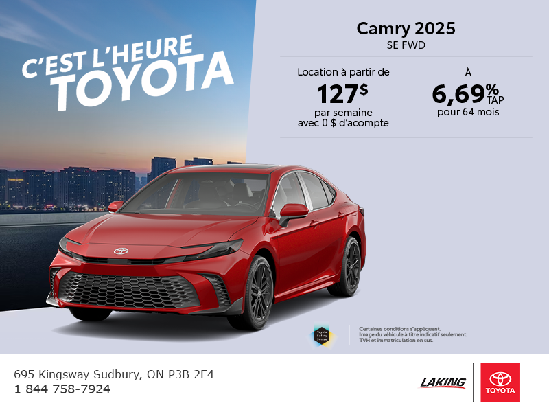 Toyota Camry Hybrid 2025