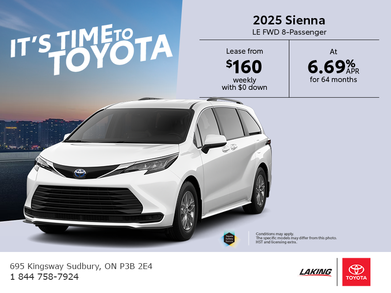 2025 Toyota Sienna Hybrid