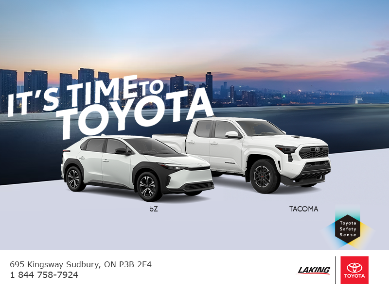 It's time to Toyota!