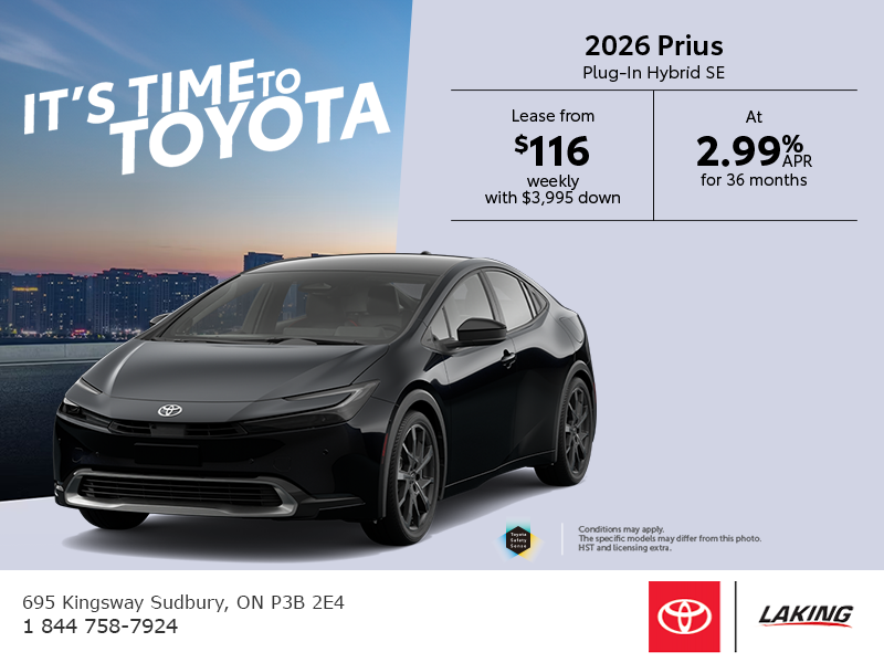 2026 Toyota Prius Plug-In Hybrid