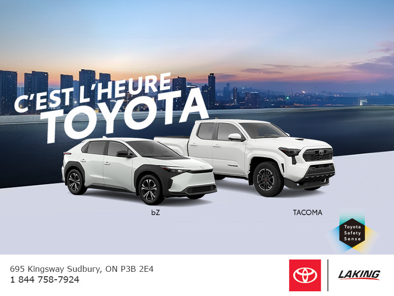 C'est l'heure Toyota!