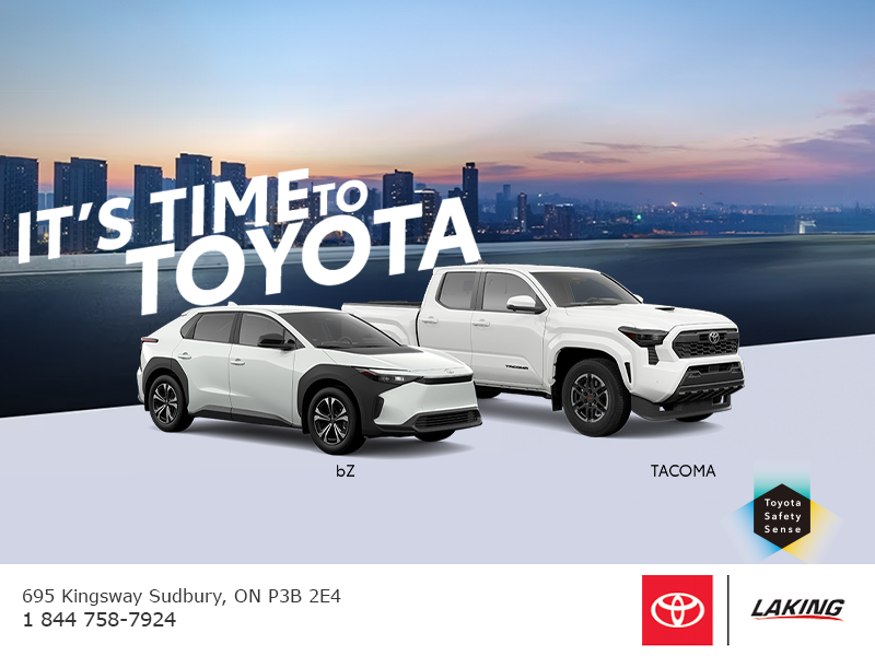 It's time to Toyota!