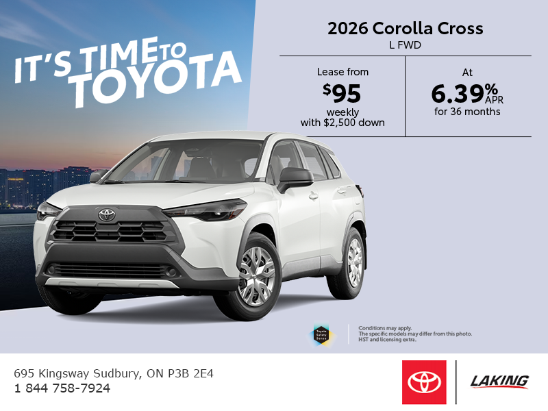 2026 Toyota Corolla Cross