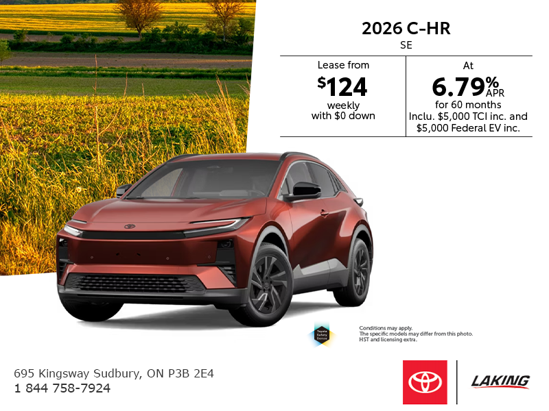 2026 Toyota C-HR
